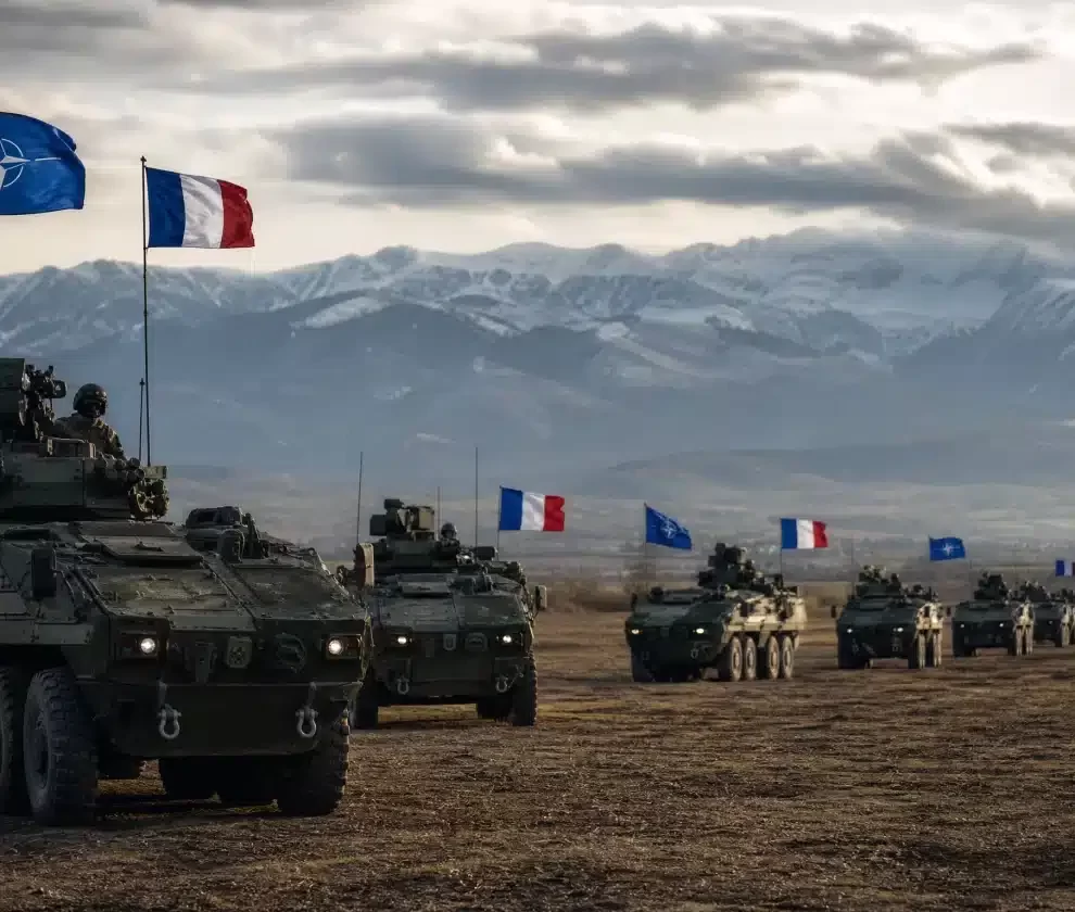 Bataillon otan cincu france roumanie